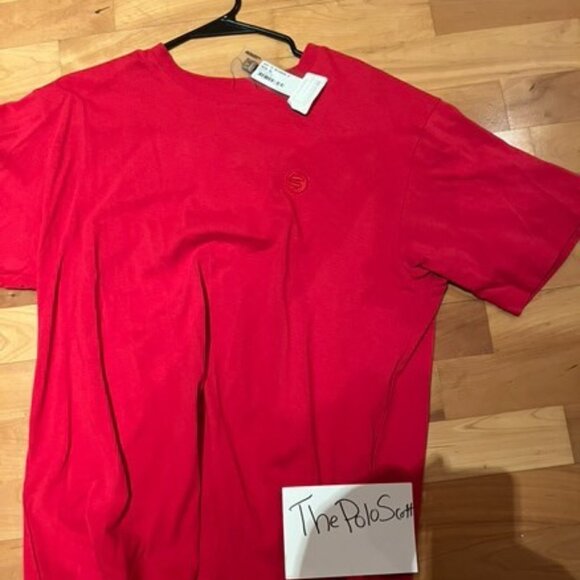 AAPE BY A BATHING APE Red Embrodiered T-Shirt– New W/ Tags - Size XL - Picture 1 of 2